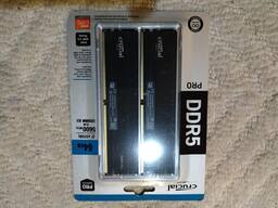 Crucial Pro 64GB (2x32GB) DDR5 5600MHz C46 UDIMM Desktop Crucial Pro 64GB (2x32GB) DDR5 5600MHz C46 UDIMM Desktop
