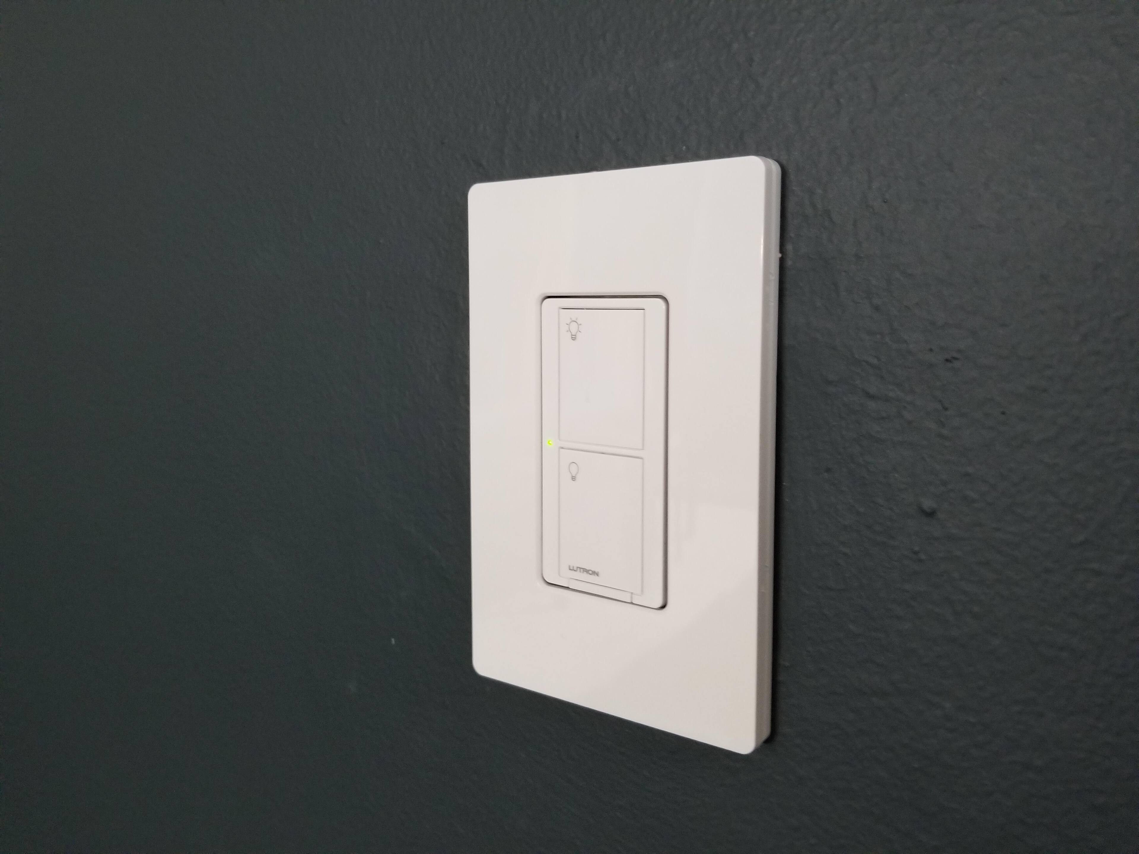 The main light switch (the reviewed product), click to load a larger version
