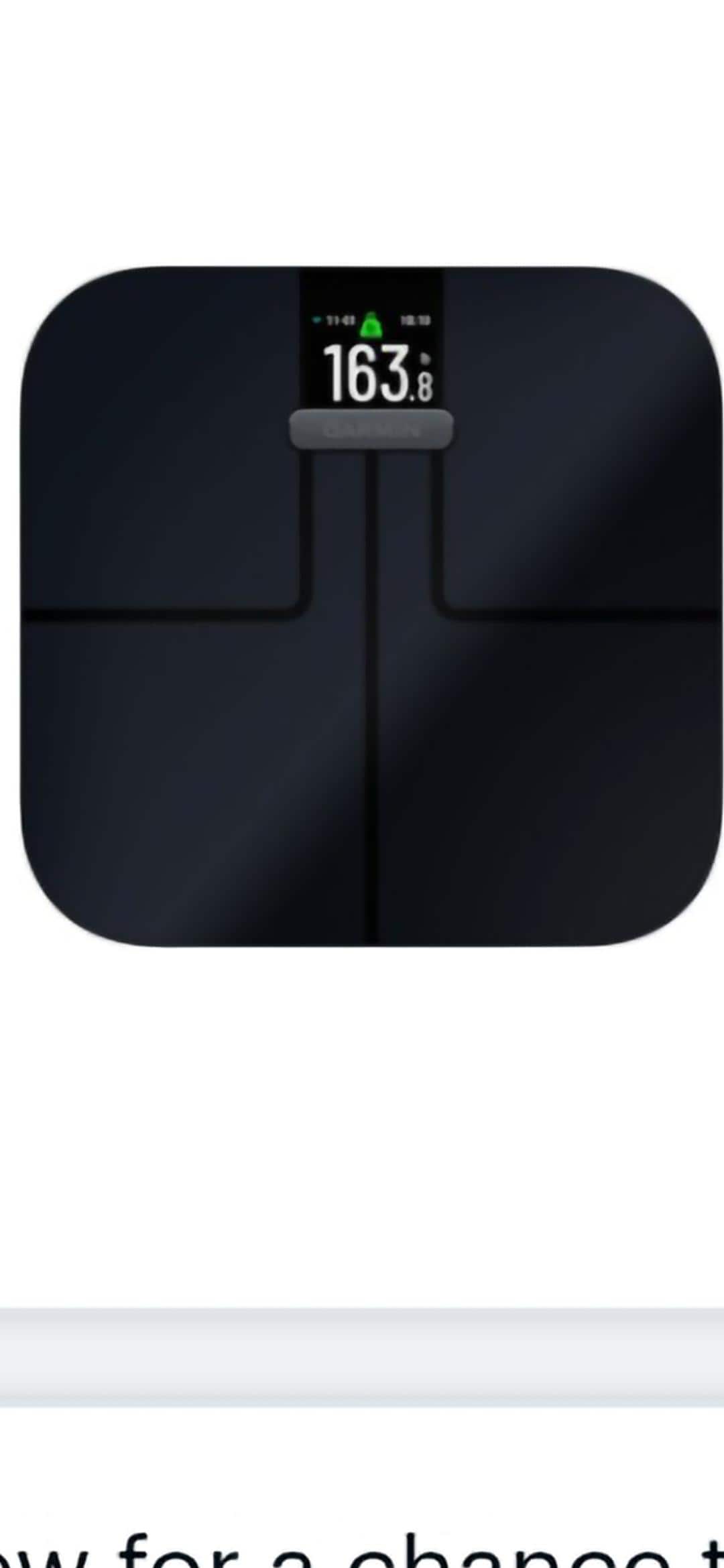 Garmin USA Index S2 Smart Scale Black 010-02294-02 - Best Buy