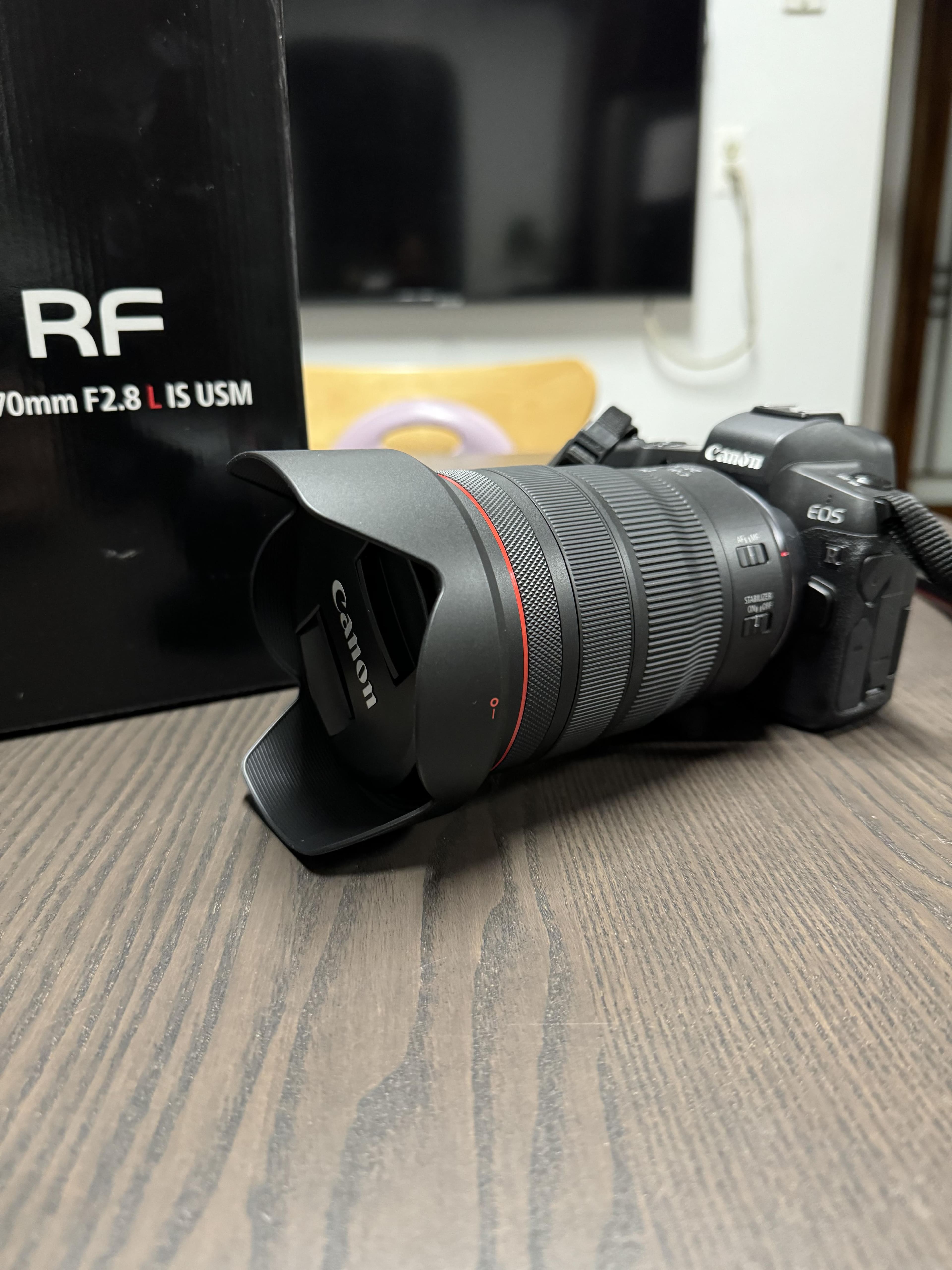 Canon RF24 70mm F2.8L IS USM Standard Zoom Lens for EOS R Series