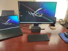 My work setup, click to load a larger version