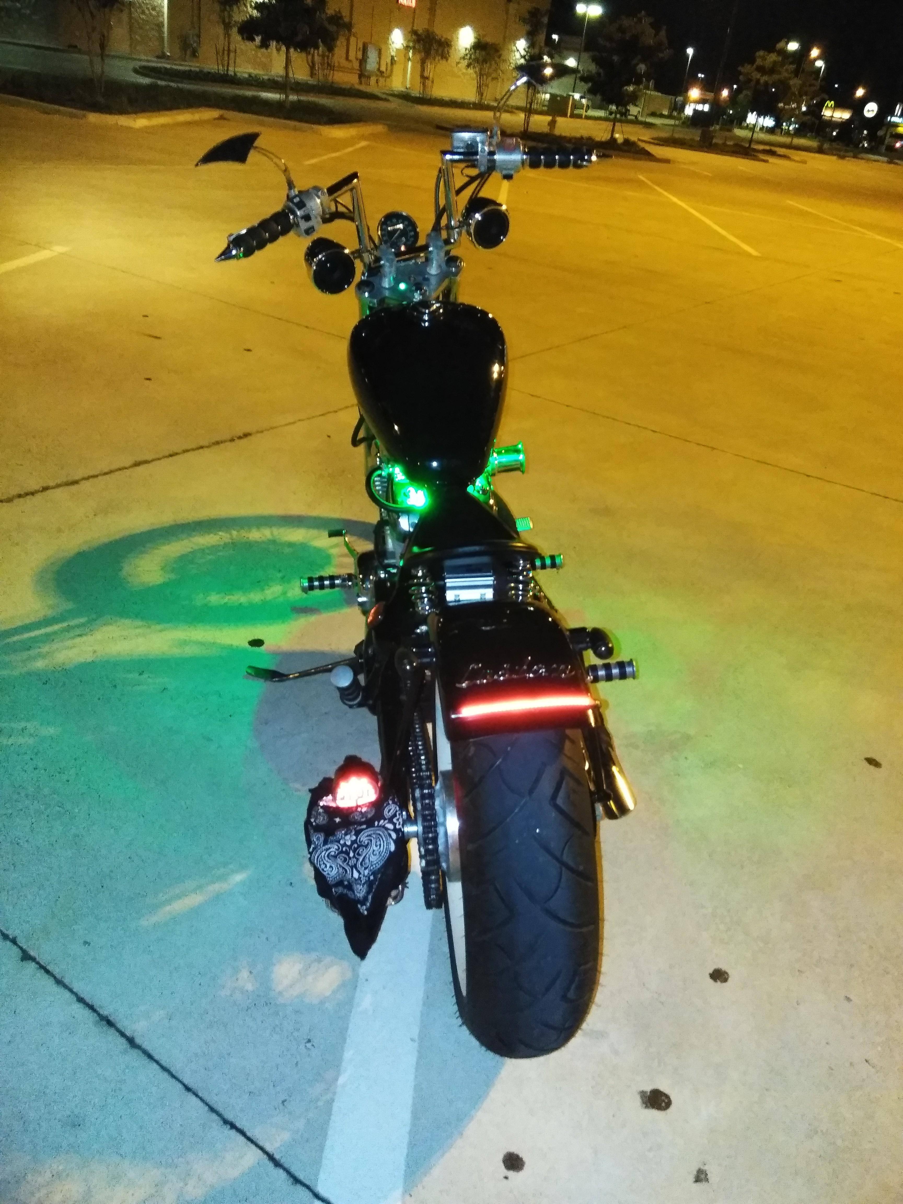 Mounted on handlebars!!!, click to load a larger version