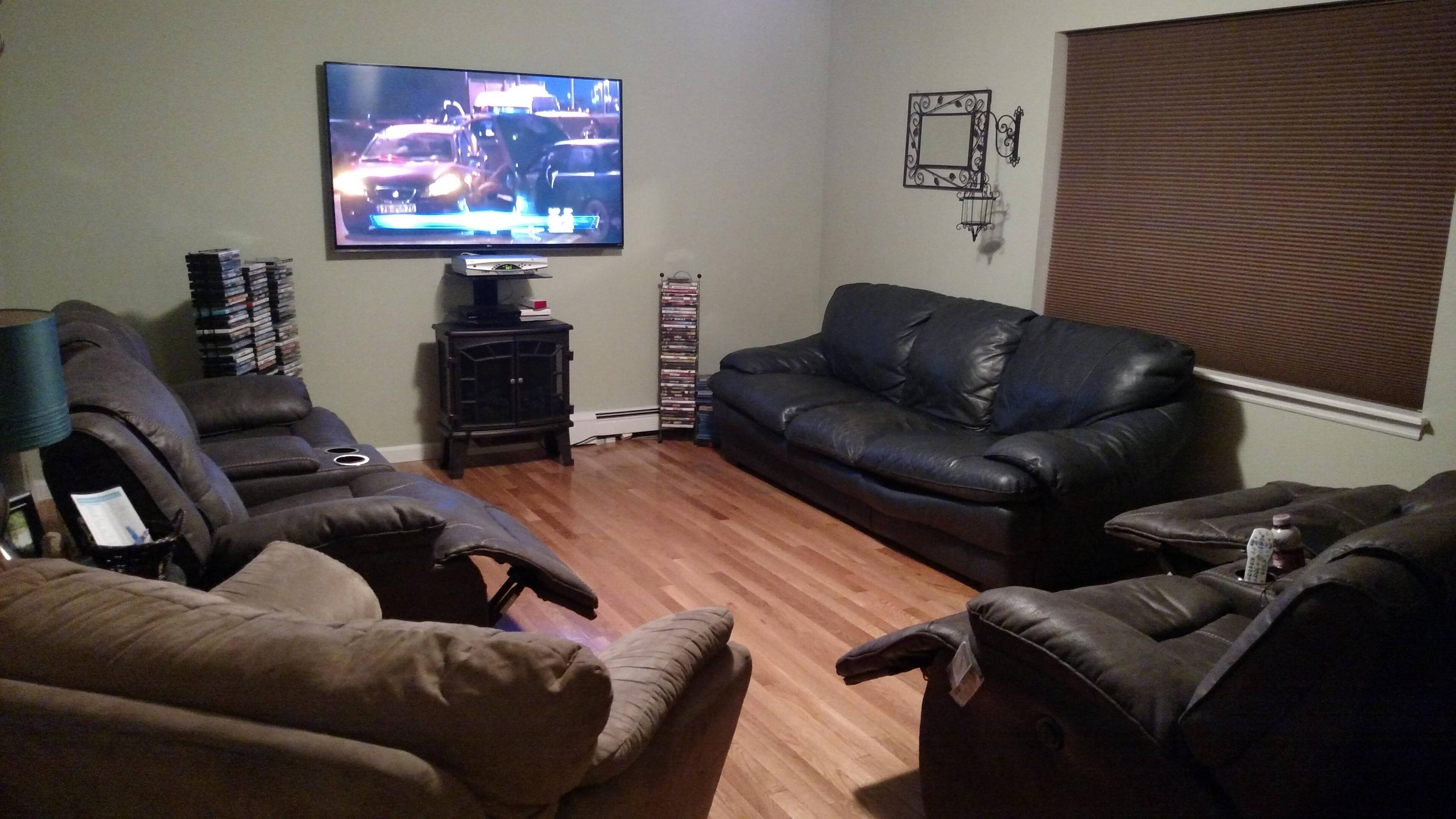 Our awesome new TV!, click to load a larger version