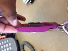 with just 1 flashdrive in the case, it is sliding out..., click to load a larger version