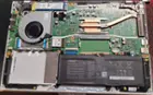 Inside, no connections for SSD., click to load a larger version