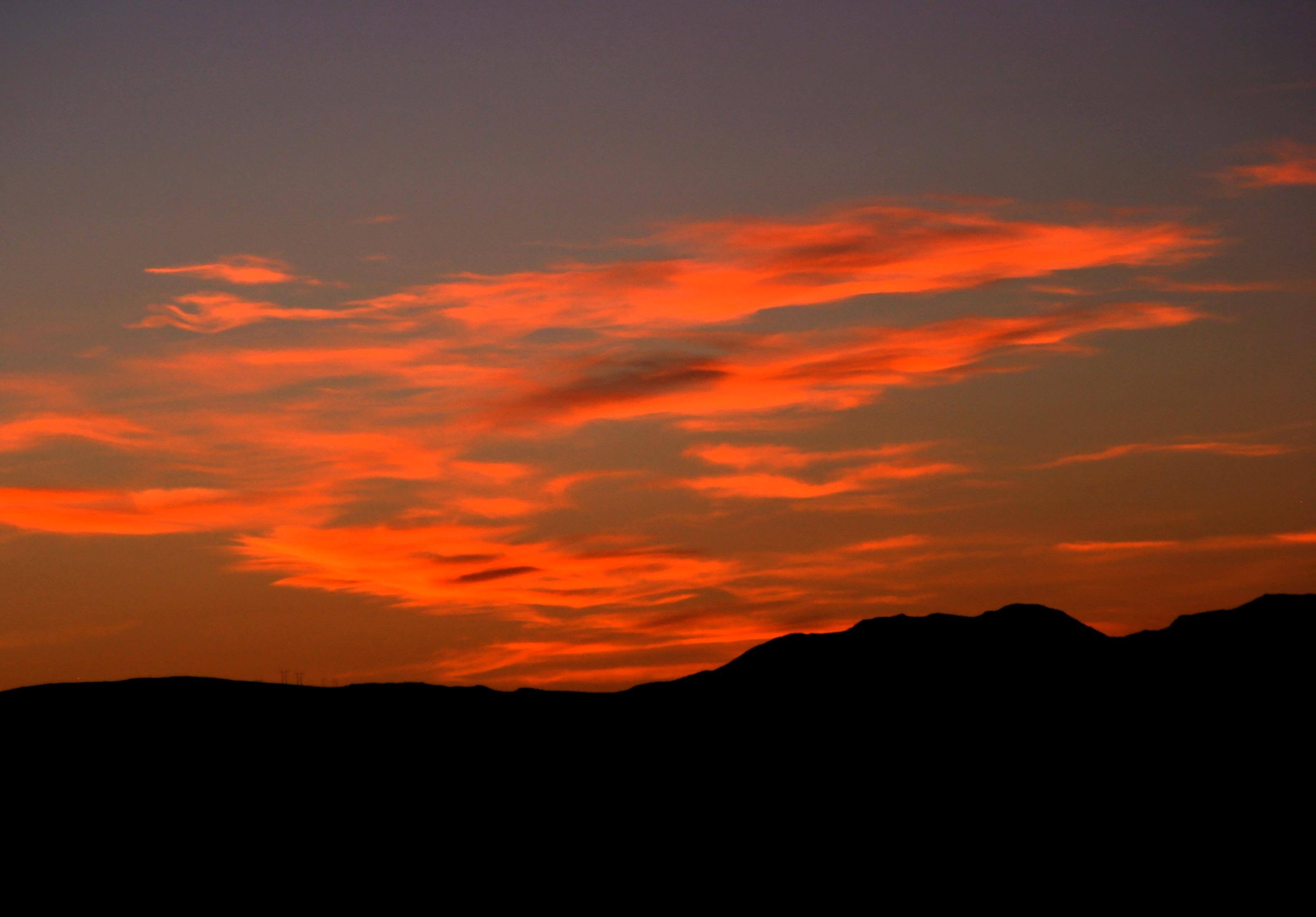 sunrise in Nevada, click to load a larger version