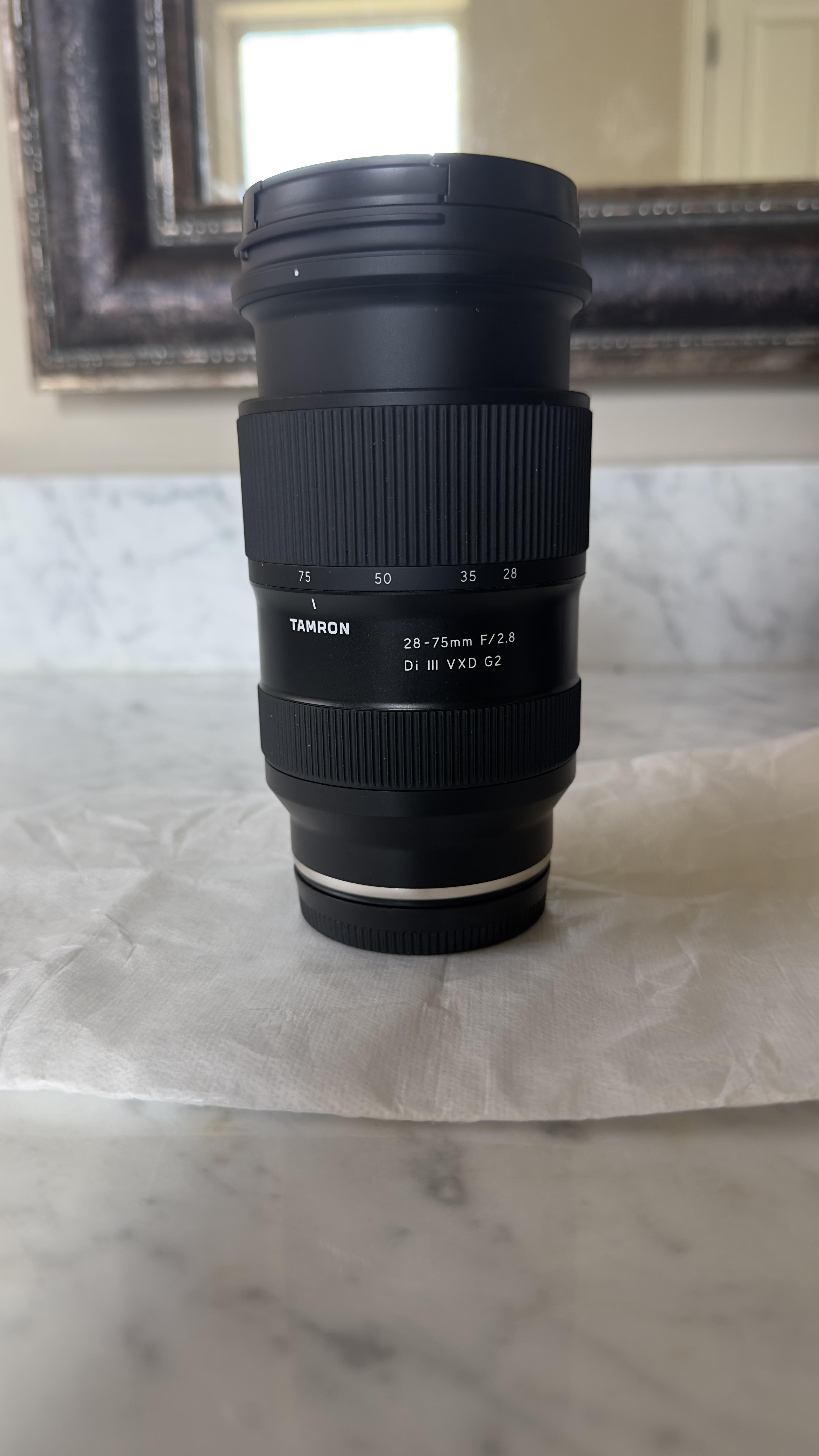 Tamron 28 75mm F/2.8 Di III VXD G2 Standard Zoom Lens for Sony E