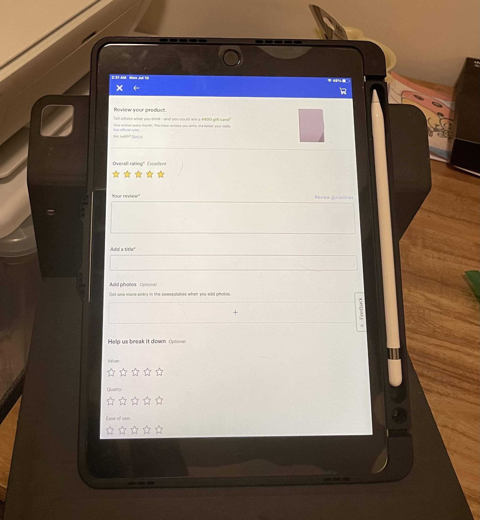 Customer provided, click to load a larger version