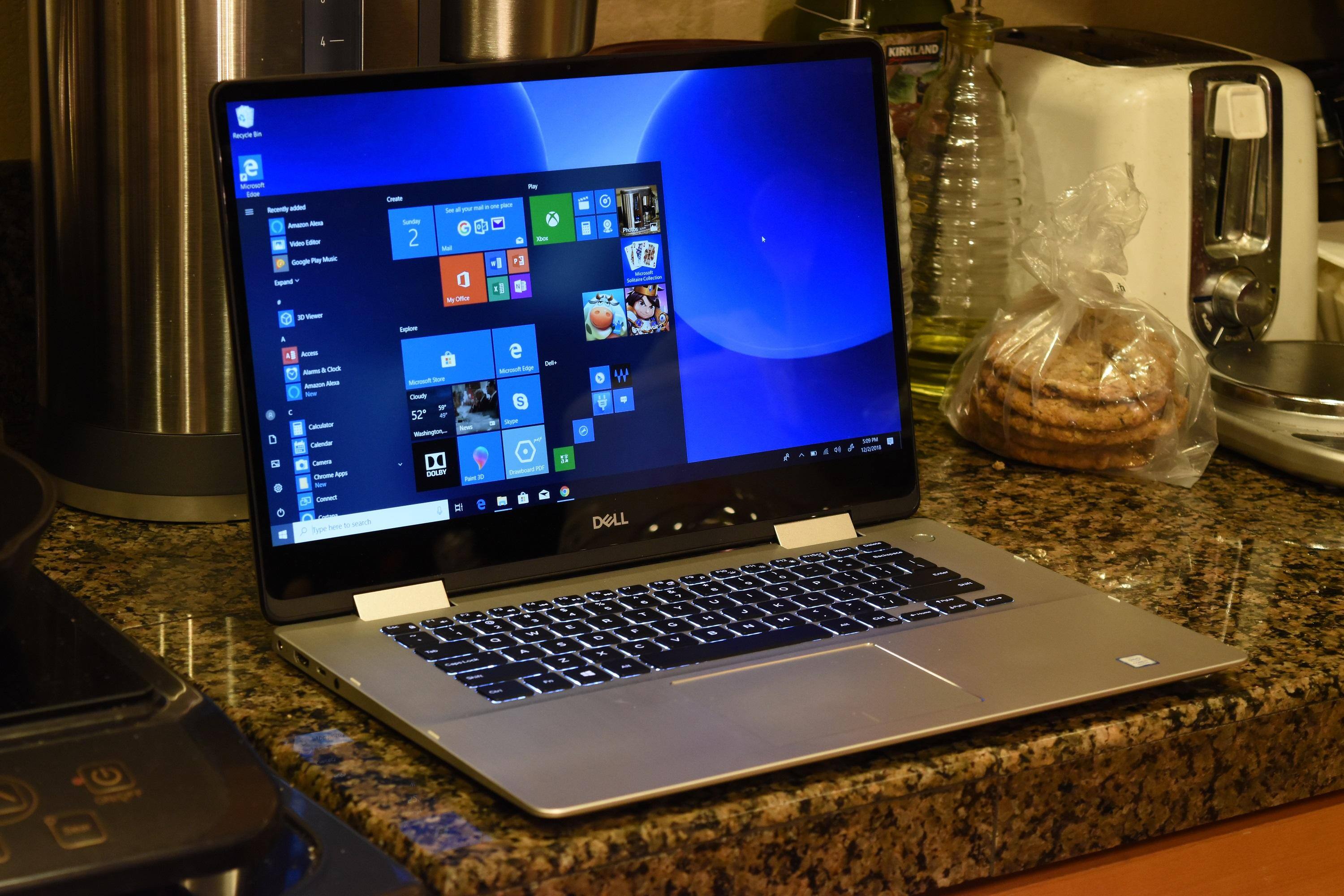 If you look closely, you can see that the keyboard is slightly concave., click to load a larger version