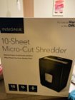 Insignia™ 10-Sheet Microcut Shredder Black NS-S10MCBK2 - Best Buy