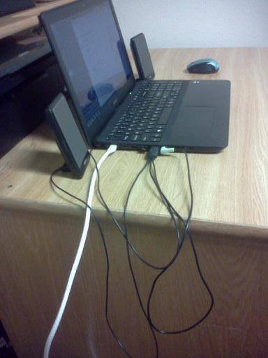 Sloppy, short cables, click to load a larger version