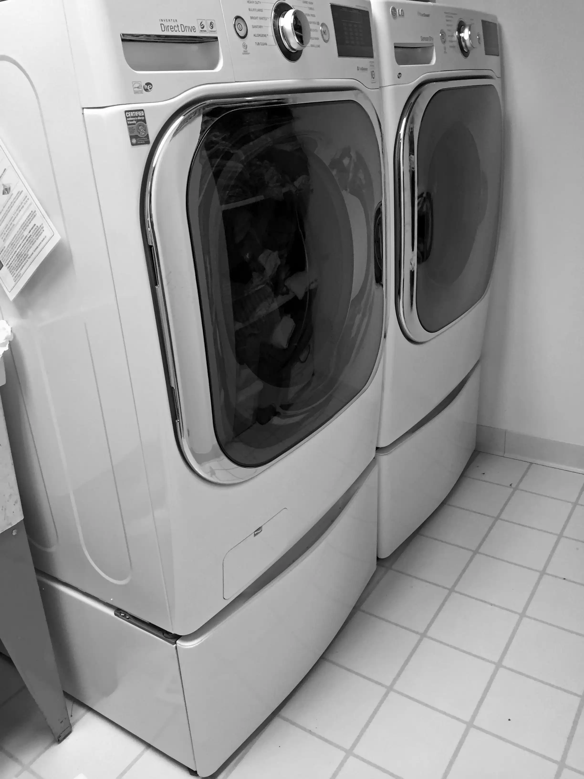 New LG Washer and dryer, click to load a larger version