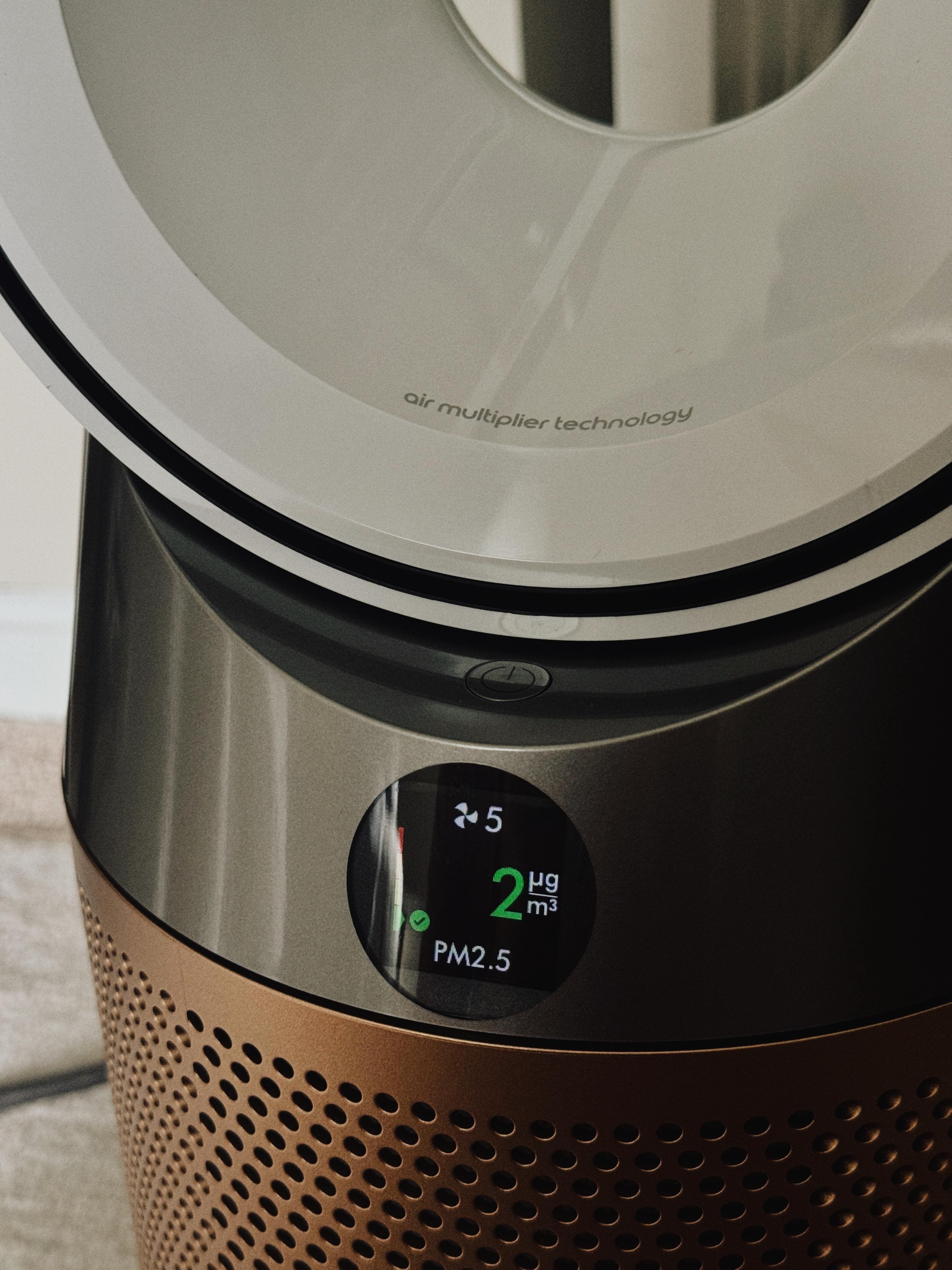 Dyson Purifier Hot+Cool HP2 De NOx​ White/Gold 544564-01 - Best Buy
