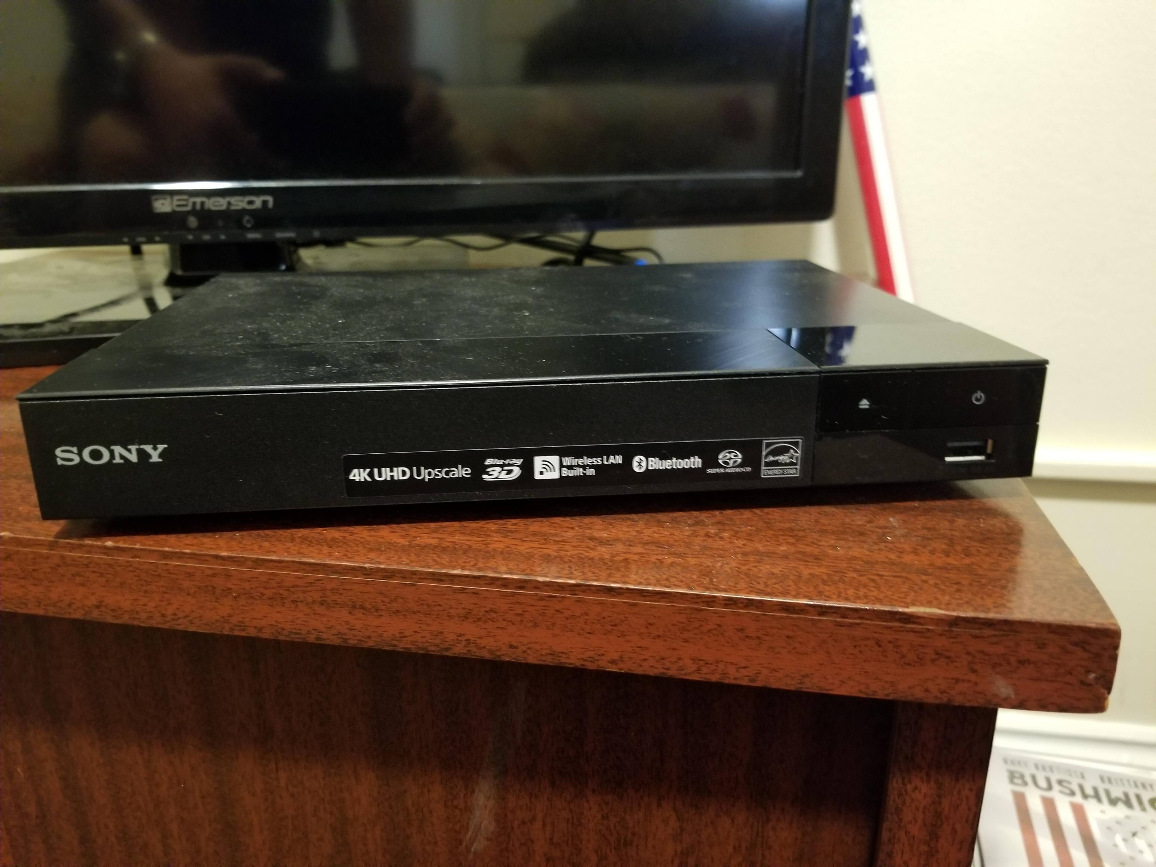 Sony BDP S6700 Streaming 4K Upscaling Wi Fi Built In Blu ray