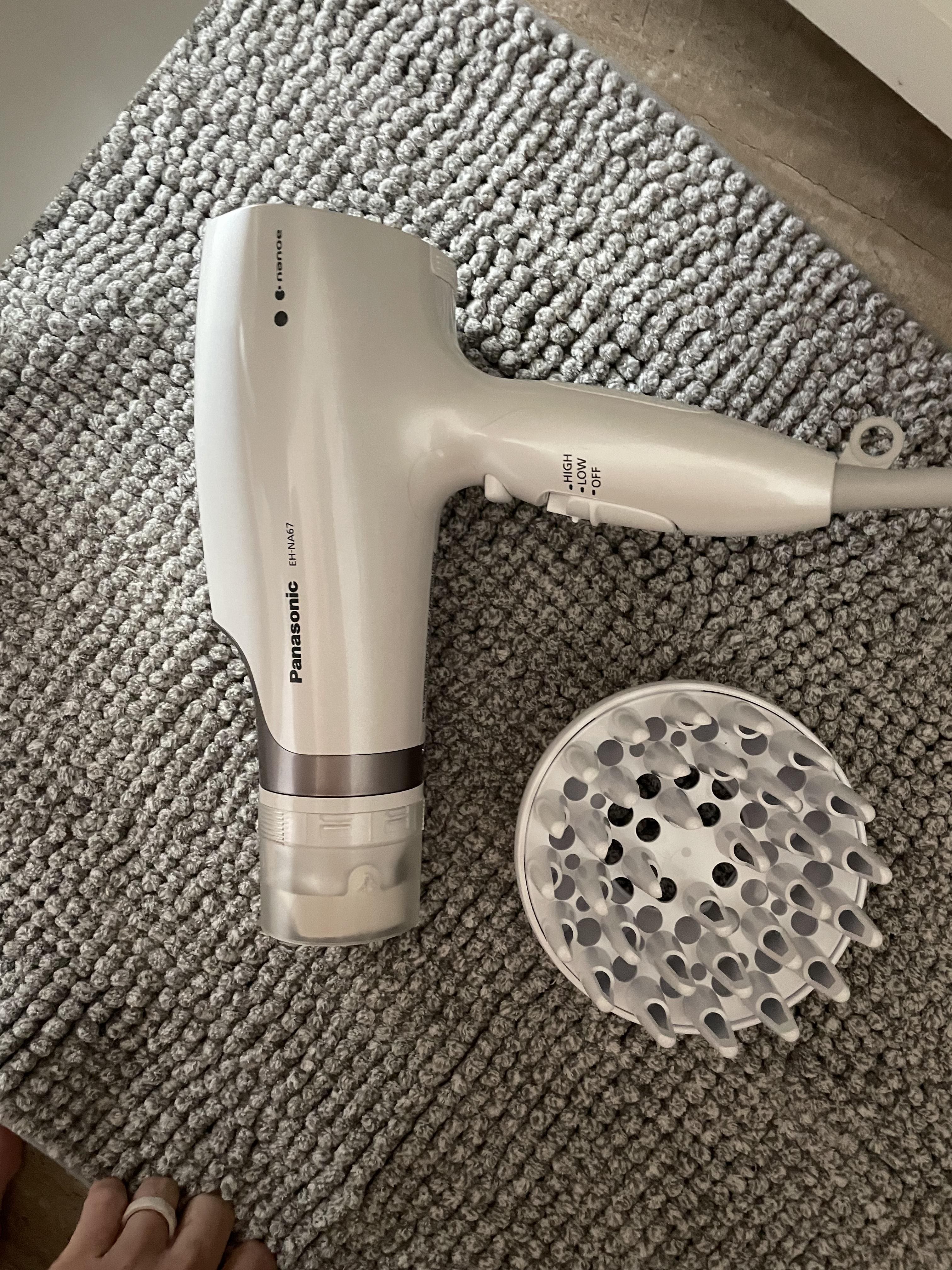 Panasonic EH NA67 W Nanoe Hair Dryer with Oscillating QuickDry