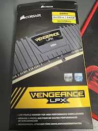 メモリー Corsair Vengeance LPX DDR4 64GB(32GBx2) CORSAIR VENGEANCE LPX DDR4 RAM 64GB (2x32GB) 3200MHz CL16-20