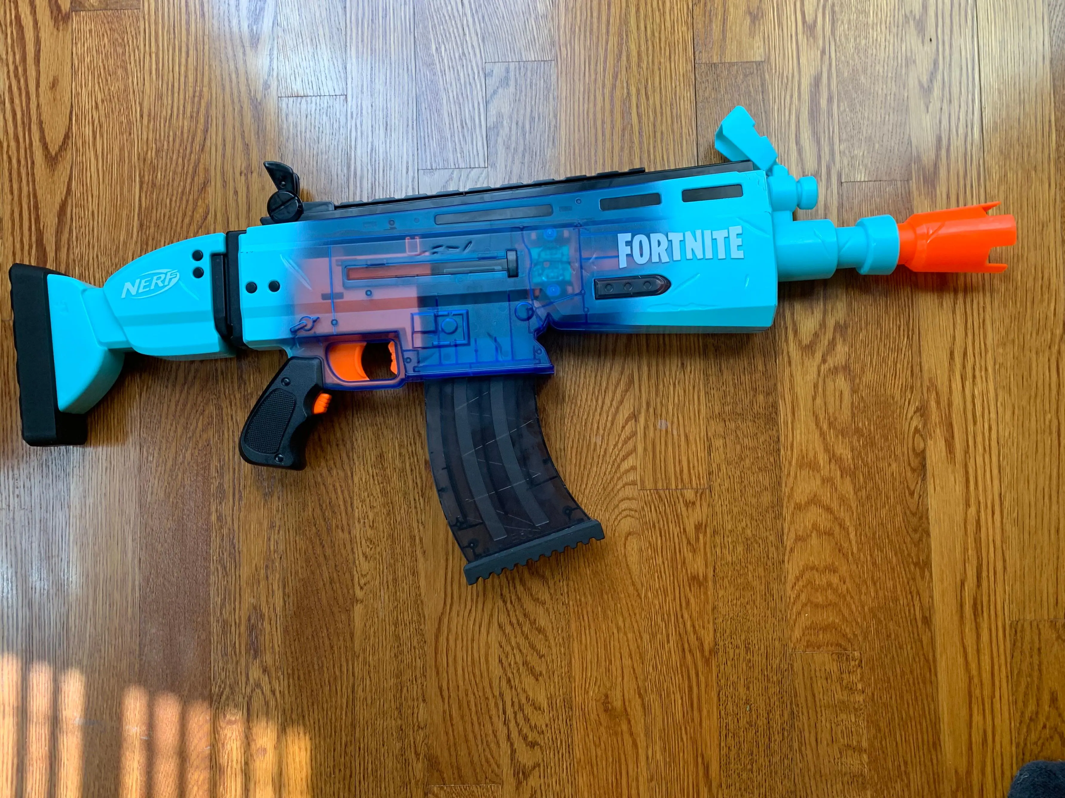 He loves the color scheme., click to load a larger version