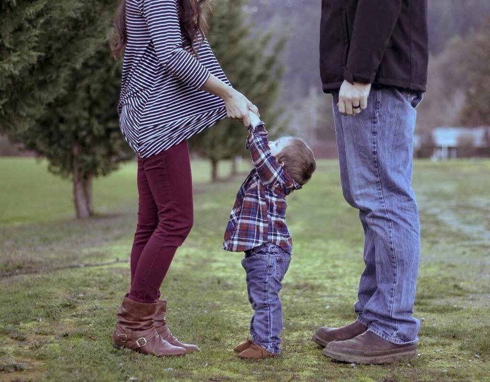 Pregnancy reveal photos I did, click to load a larger version