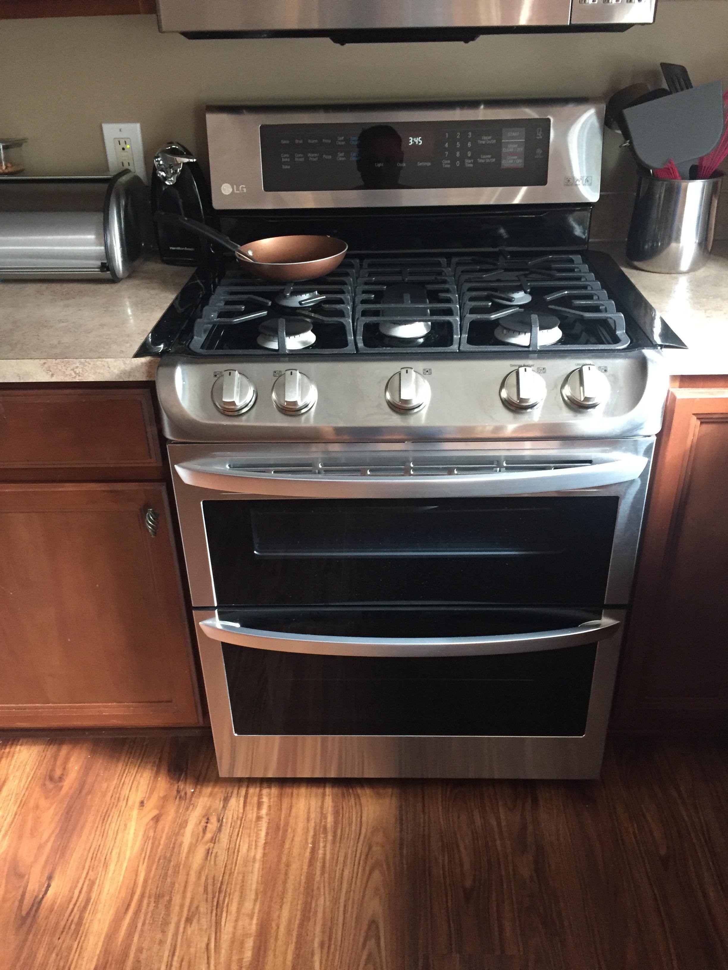 My LG Double Oven Range, click to load a larger version