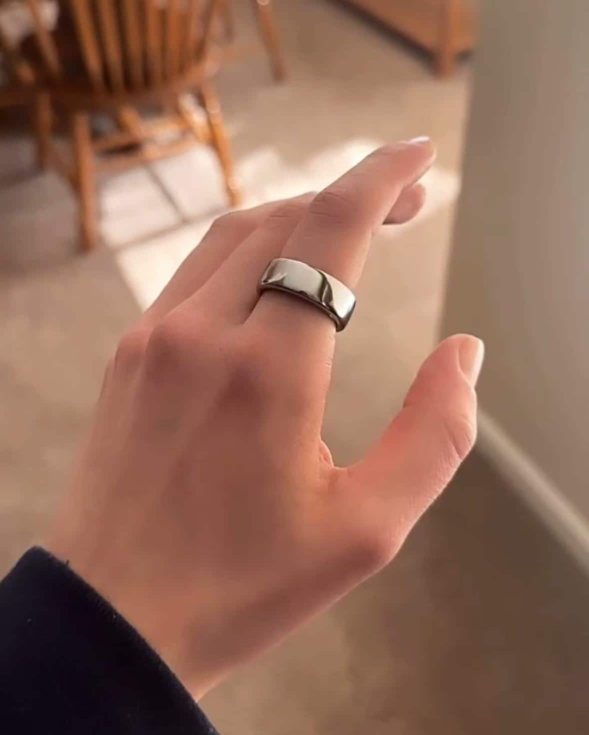 Oura Ring Gen3 Horizon Size Before You Buy Size 10 Silver (2021