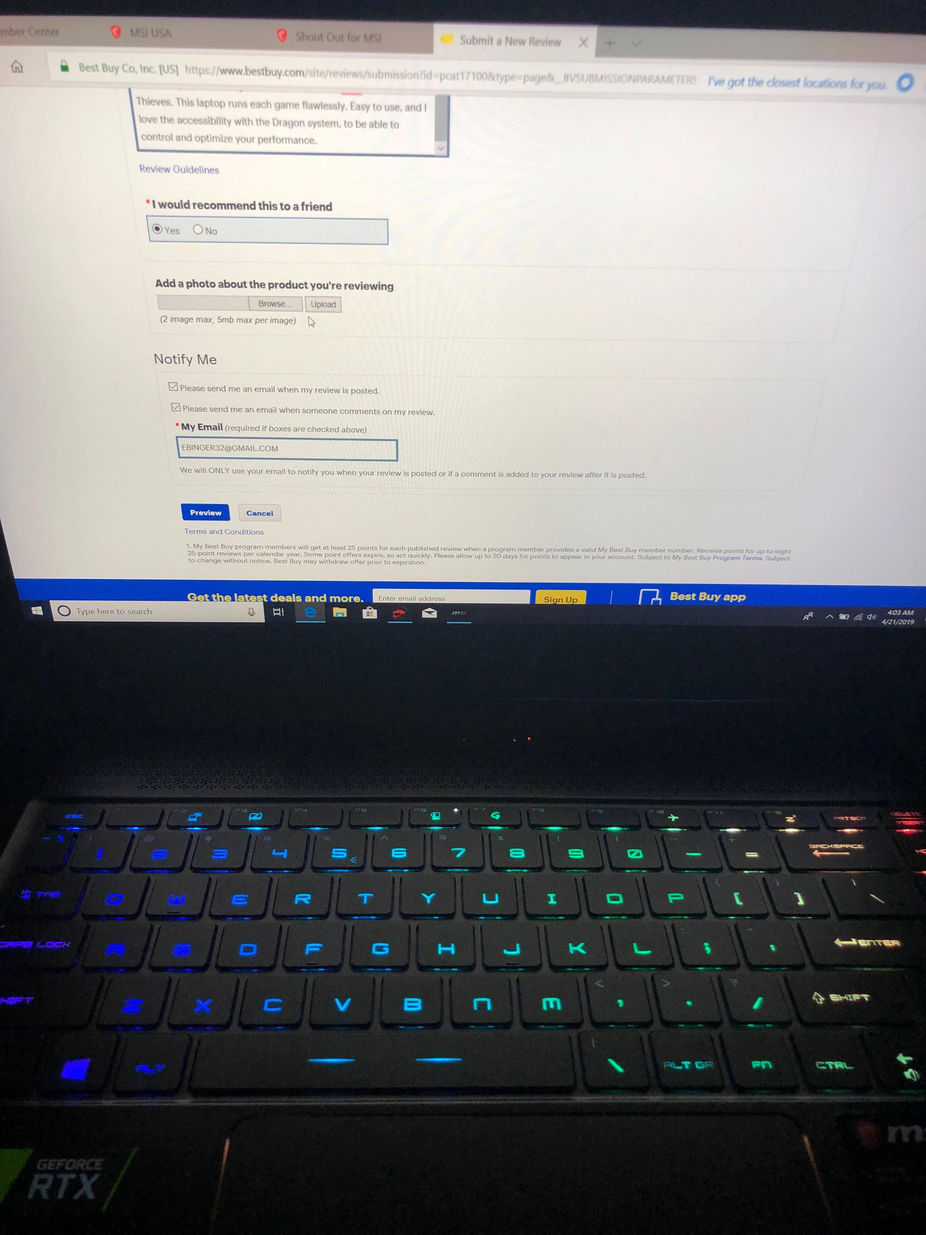 Customer provided image, click to load a larger version