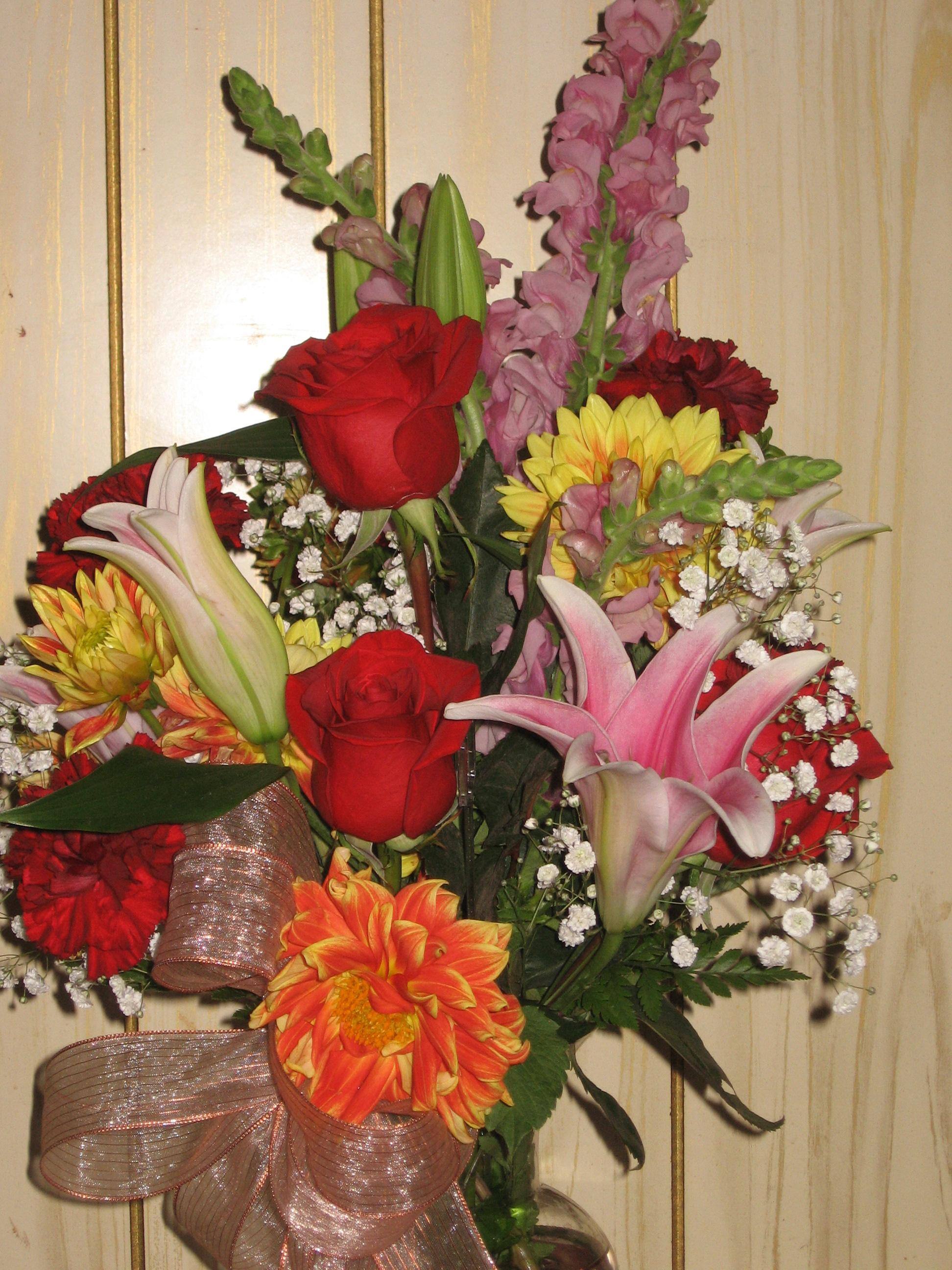 birthday flowers, click to load a larger version