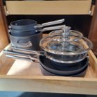 Best Buy: Ninja Foodi NeverStick Premium Nest System 10-Piece Cookware Set  Gray C59500