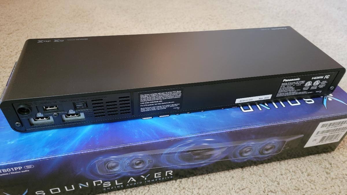 Rear of unit, click to load a larger version