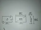 Monitor dimensions on outer box, click to load a larger version