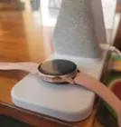 Unfortunately, Samsung Watch 2 and Watch 4 would not charge directly on the pad/wireless charger. You can also note teh little grey flecks in the docks design., click to load a larger version