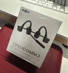 Shokz OpenComm 2 Bluetooth Bone Conduction Headset Black Shokz OpenComm 2 Bluetooth Bone Conduction Headset Black