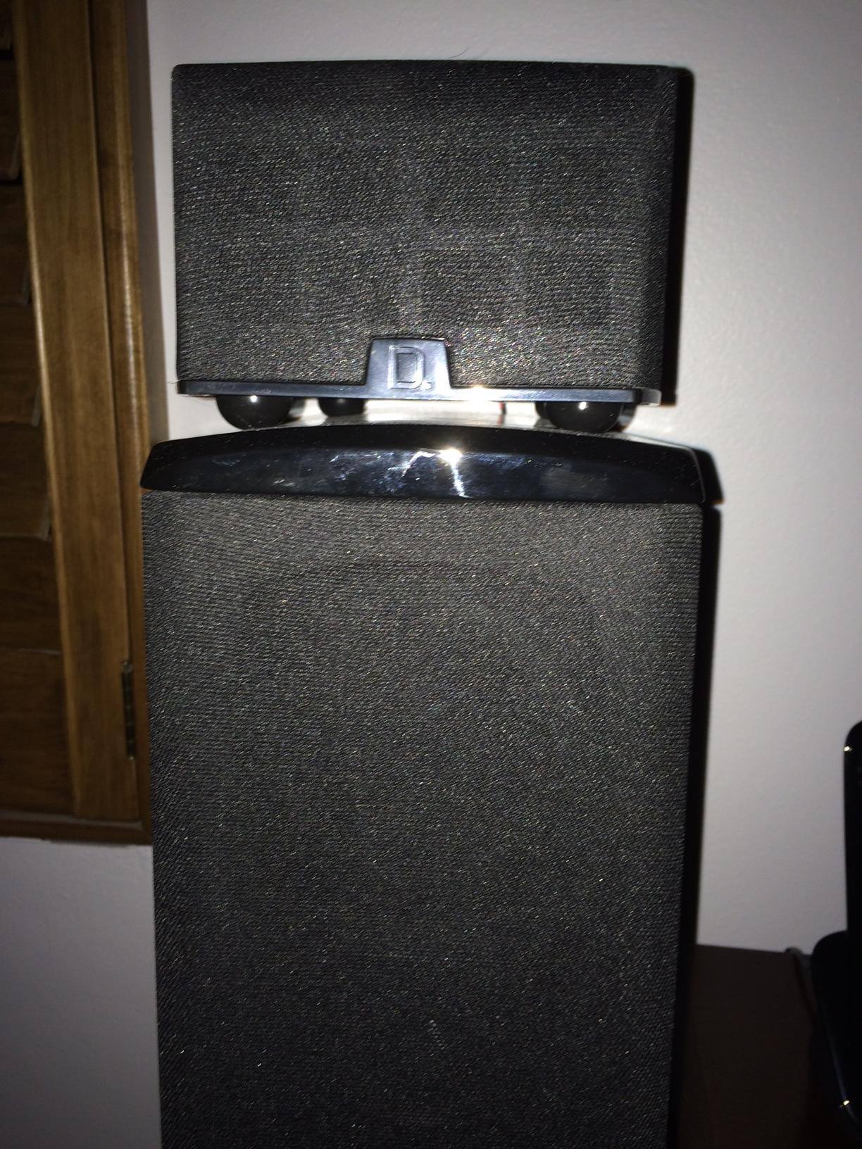 Def Tech Atmos speaker on my Def Tech BP7006, click to load a larger version