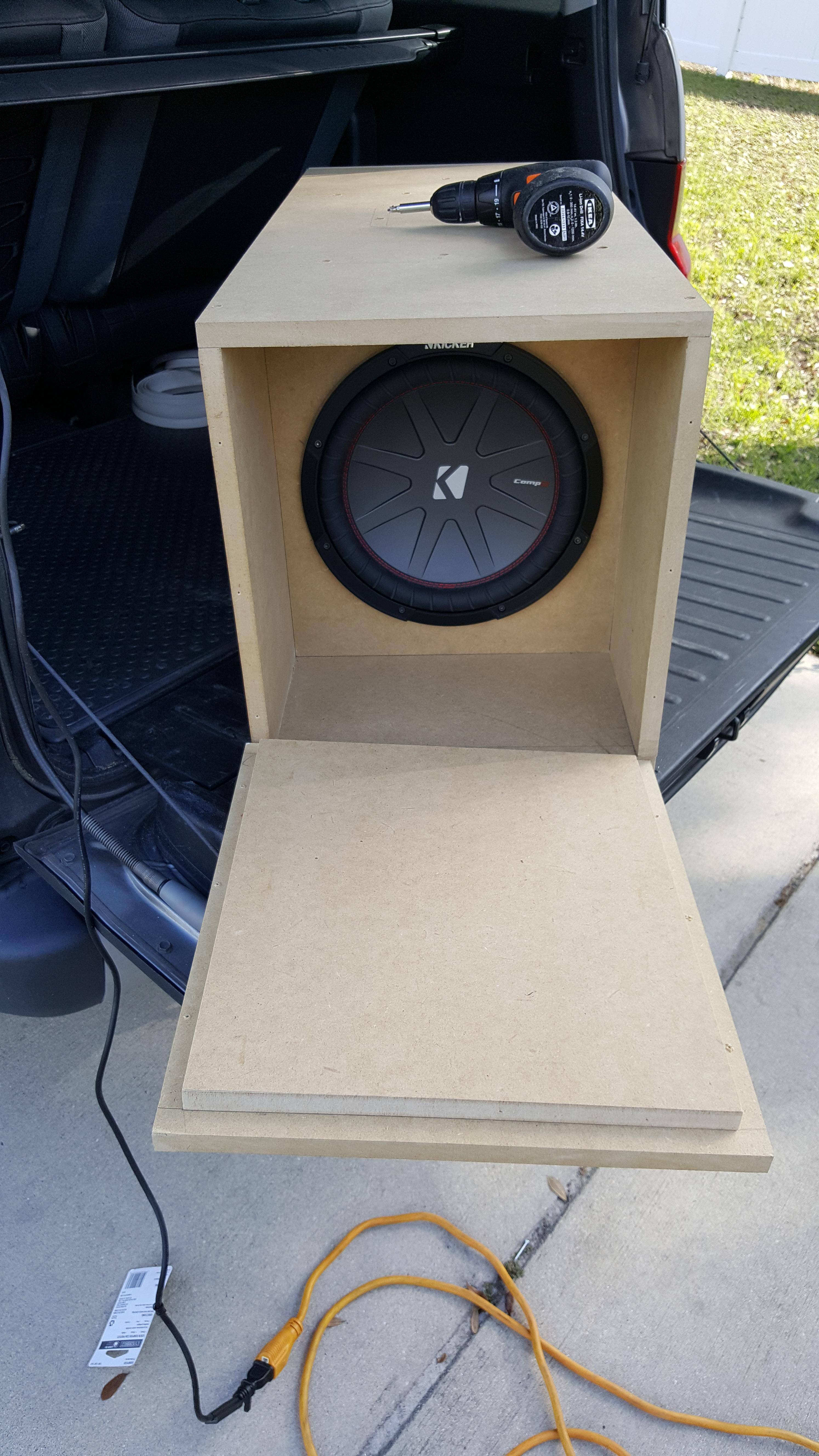 Kicker Compr 12" dvc 2 ohm single sub., click to load a larger version