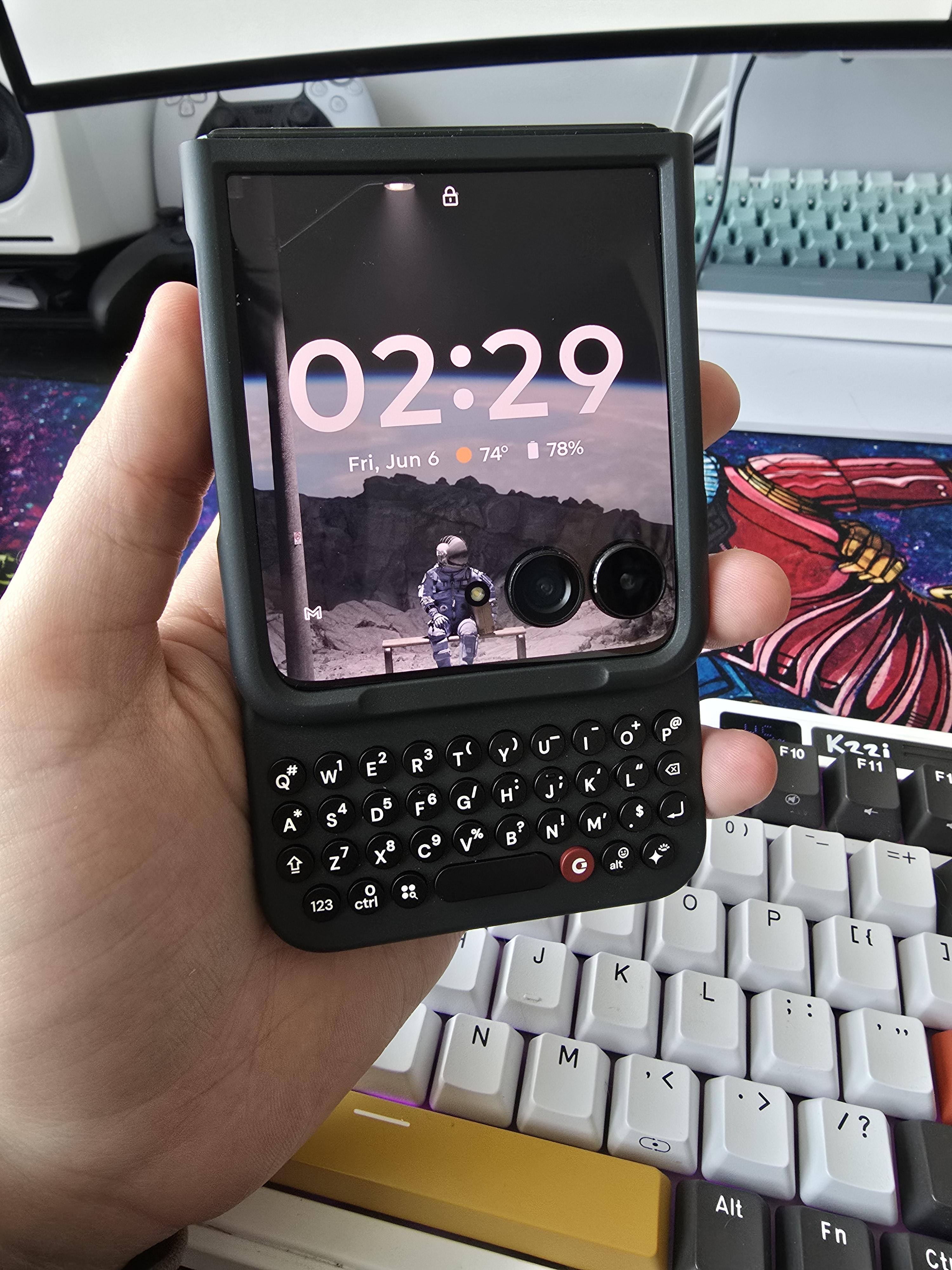 Clicks Keyboard for Motorola Razr Base, Plus (2024 & 2025) and