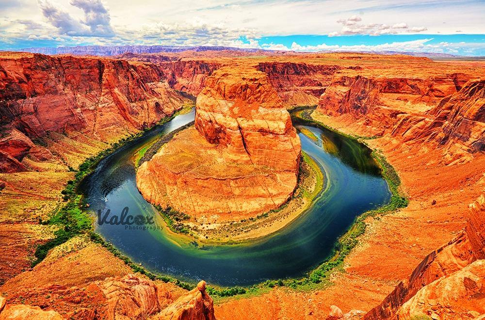 horseShoe Bend very windy, click to load a larger version