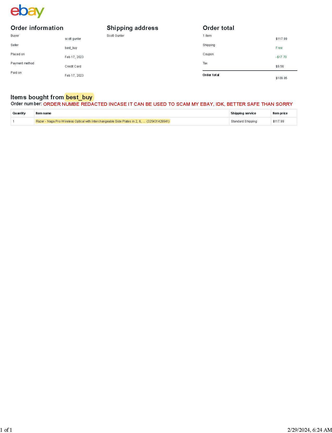 Customer provided, click to load a larger version