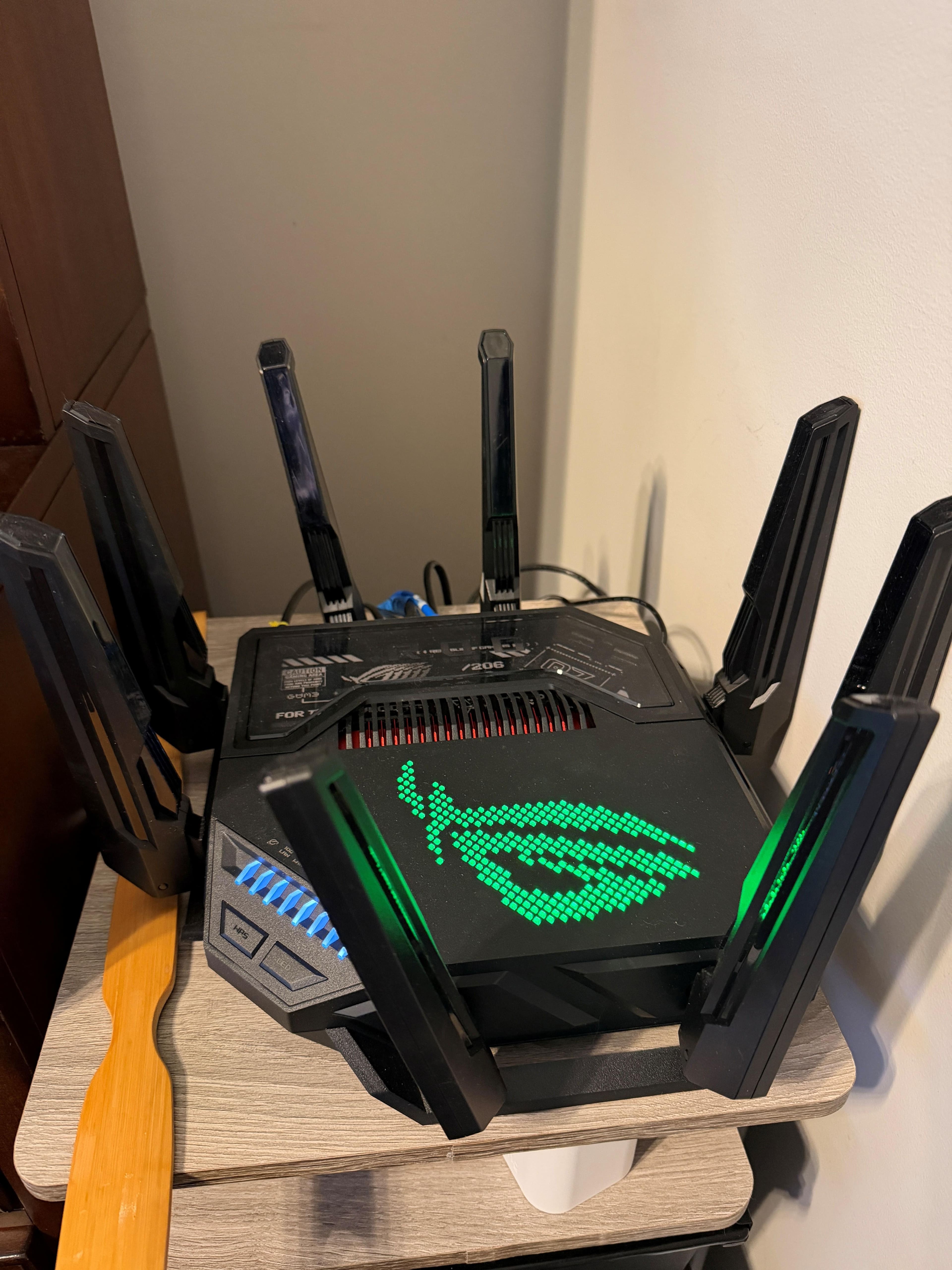 ASUS ROG Rapture GT BE98 Pro BE30000 Quad Band Wi Fi 7 Gaming