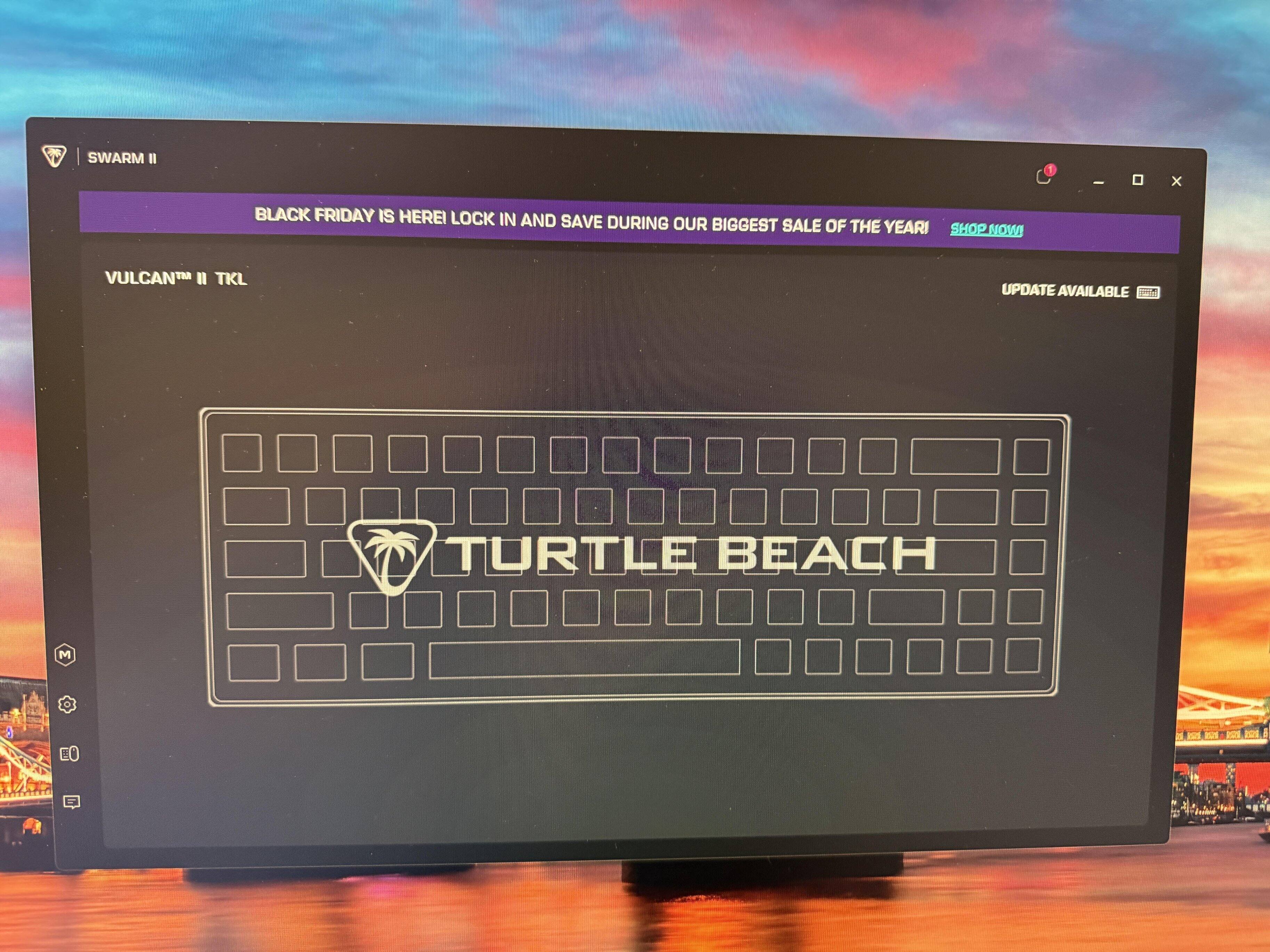 Software instantly recognized the keyboard, click to load a larger version