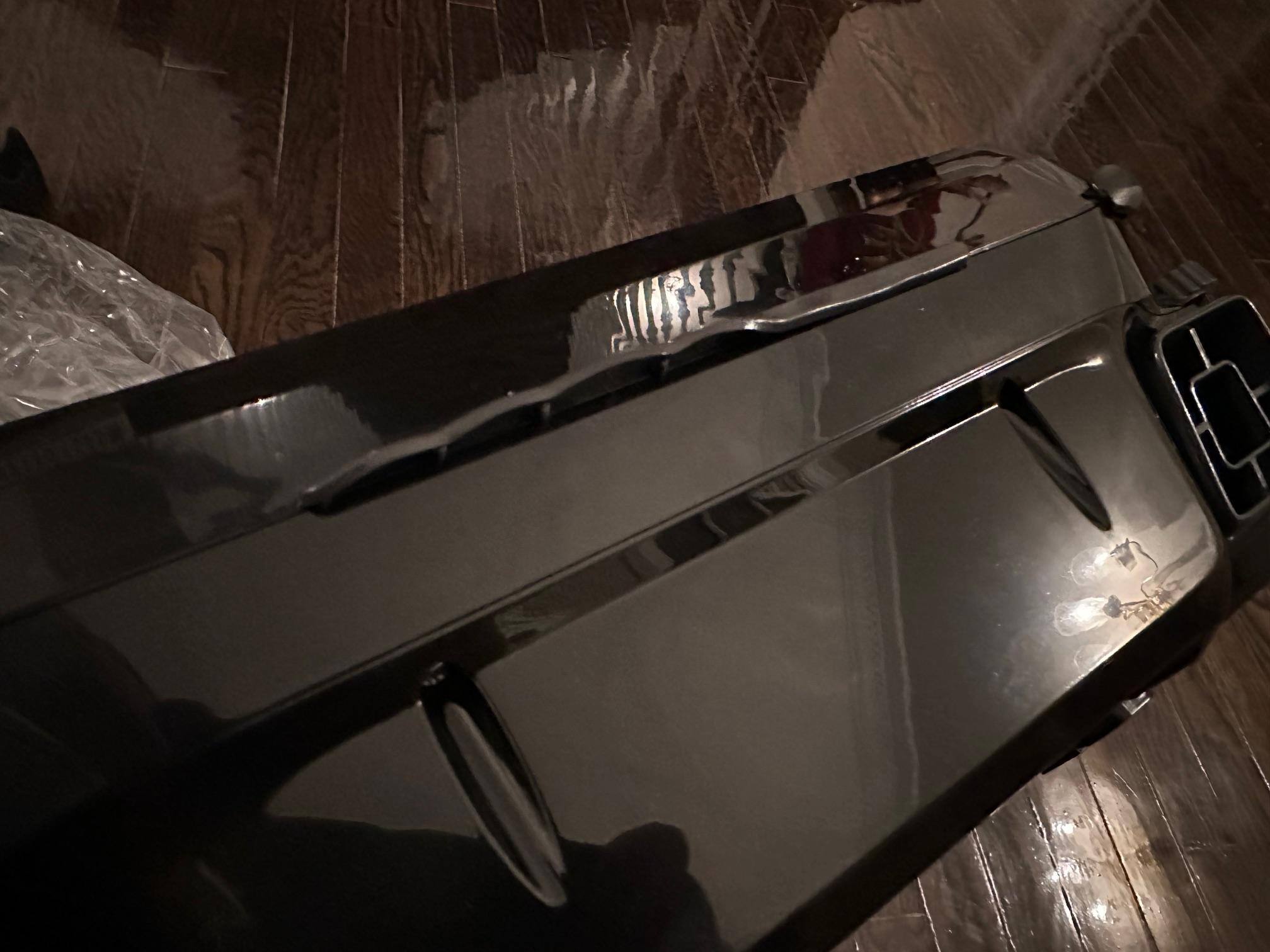 Bumper coming off, click to load a larger version