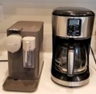 Size compared to standard coffee machine, click to load a larger version