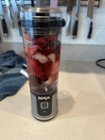 NINJA Blast 18 Oz. Single Speed Cranberry Red Portable Blender BC151CR -  The Home Depot