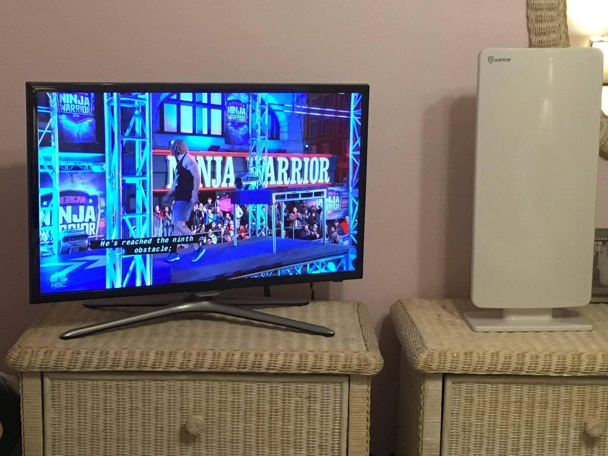 AT-400 Doesn't Look Like A TV Antenna And Matches Furniture Colors, click to load a larger version