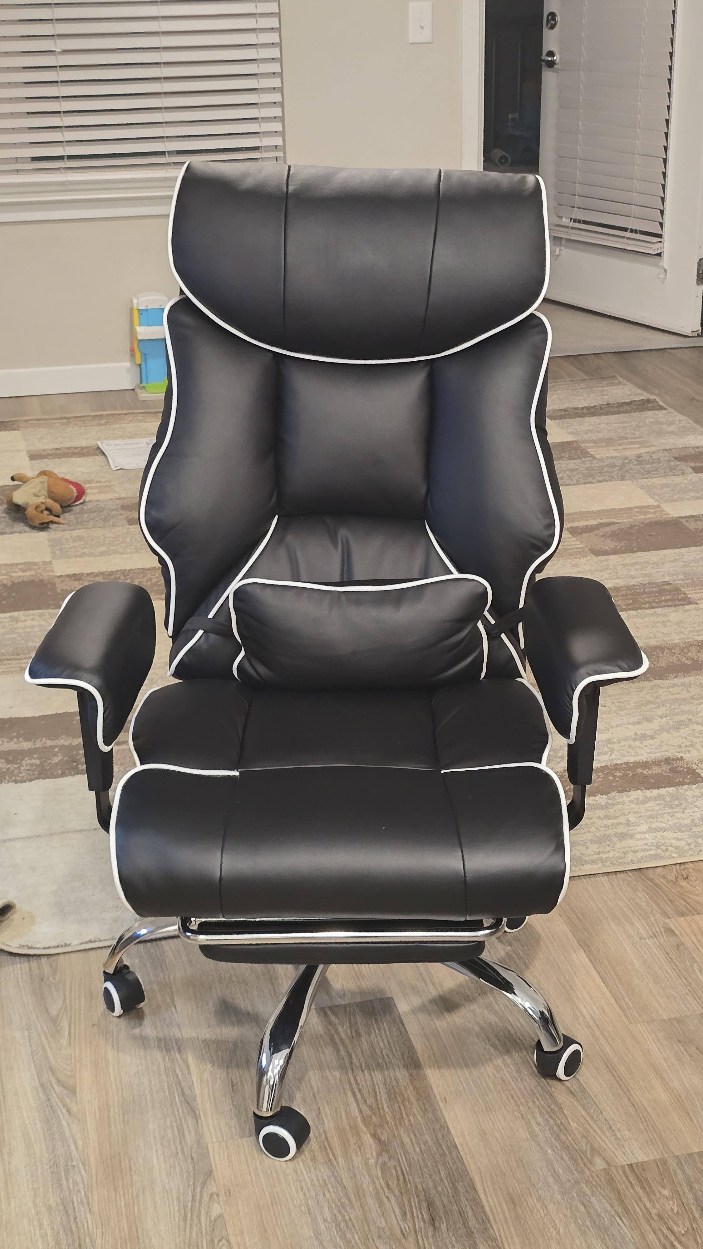 CloudRest Pro Big and Tall Office Chair Faux Leather Ergonomic