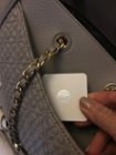 Slips into a pocket of any purse or wallet., click to load a larger version