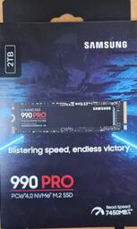 Samsung 990 PRO 2TB Internal SSD PCle Gen 4x4 NVMe MZ Samsung 990 PRO 2TB Internal SSD PCle Gen 4x4 NVMe MZ