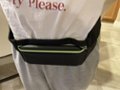 Insignia™ Running Belt for Phone Screens up to 7 Black/Neon Green