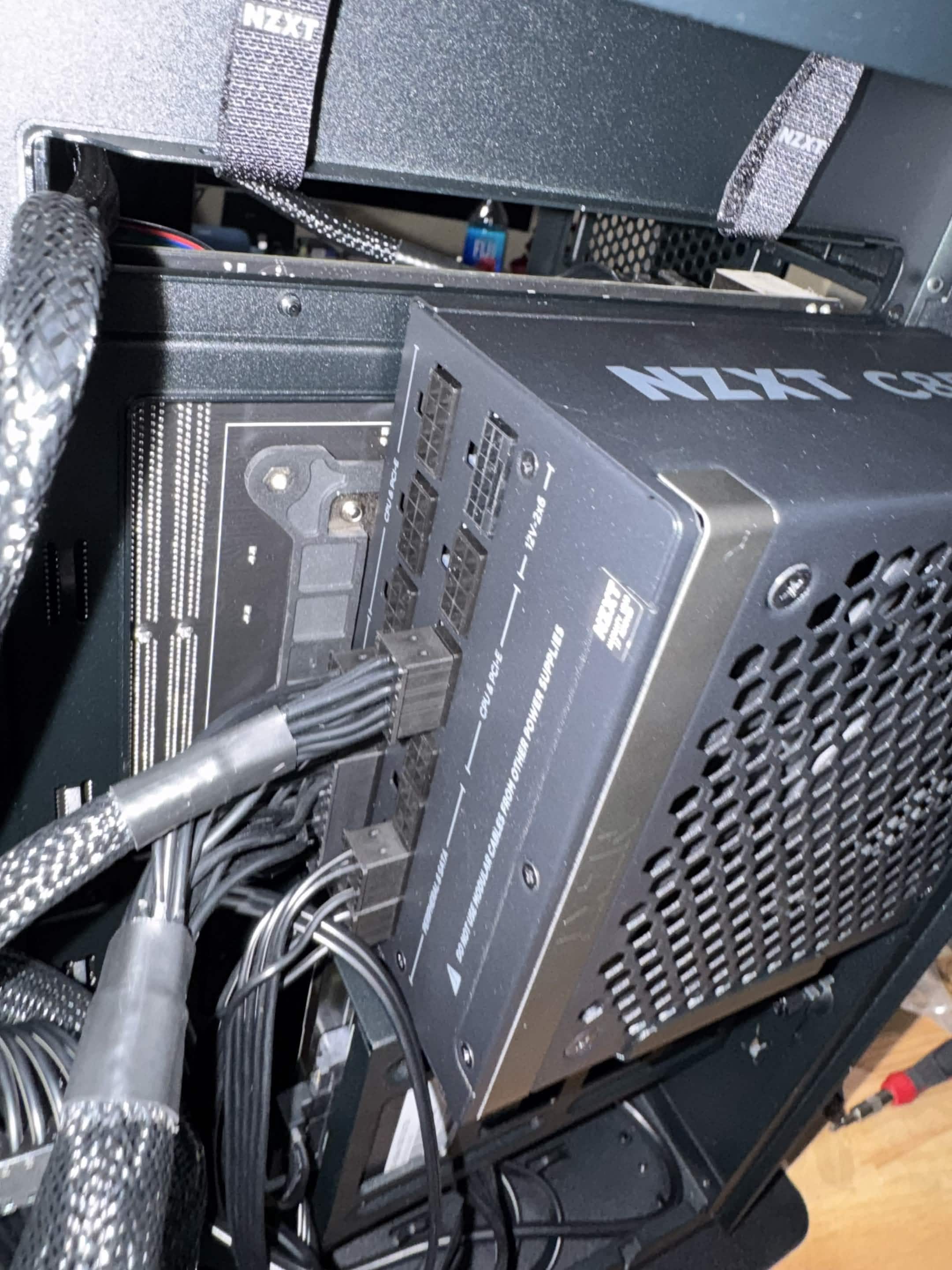 NZXT C 850W ATX 3.1 80 Plus Gold Fully Modular Power Supply White