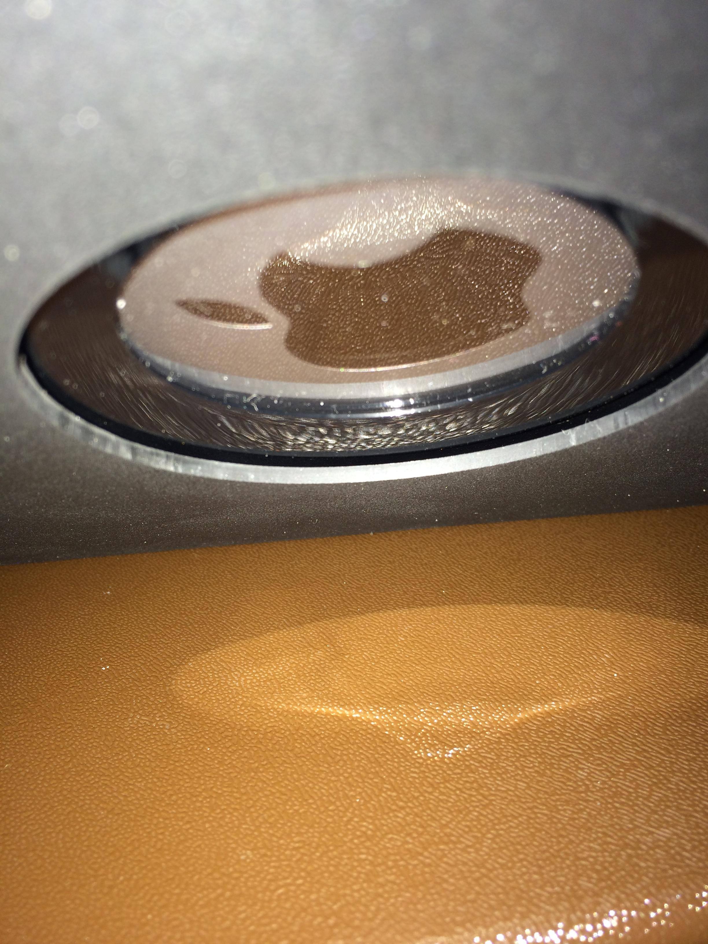 I did nothing but turn the iPad over and the cover separated., click to load a larger version