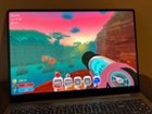 Slime Rancher looks gorgeous on this screen!, click to load a larger version