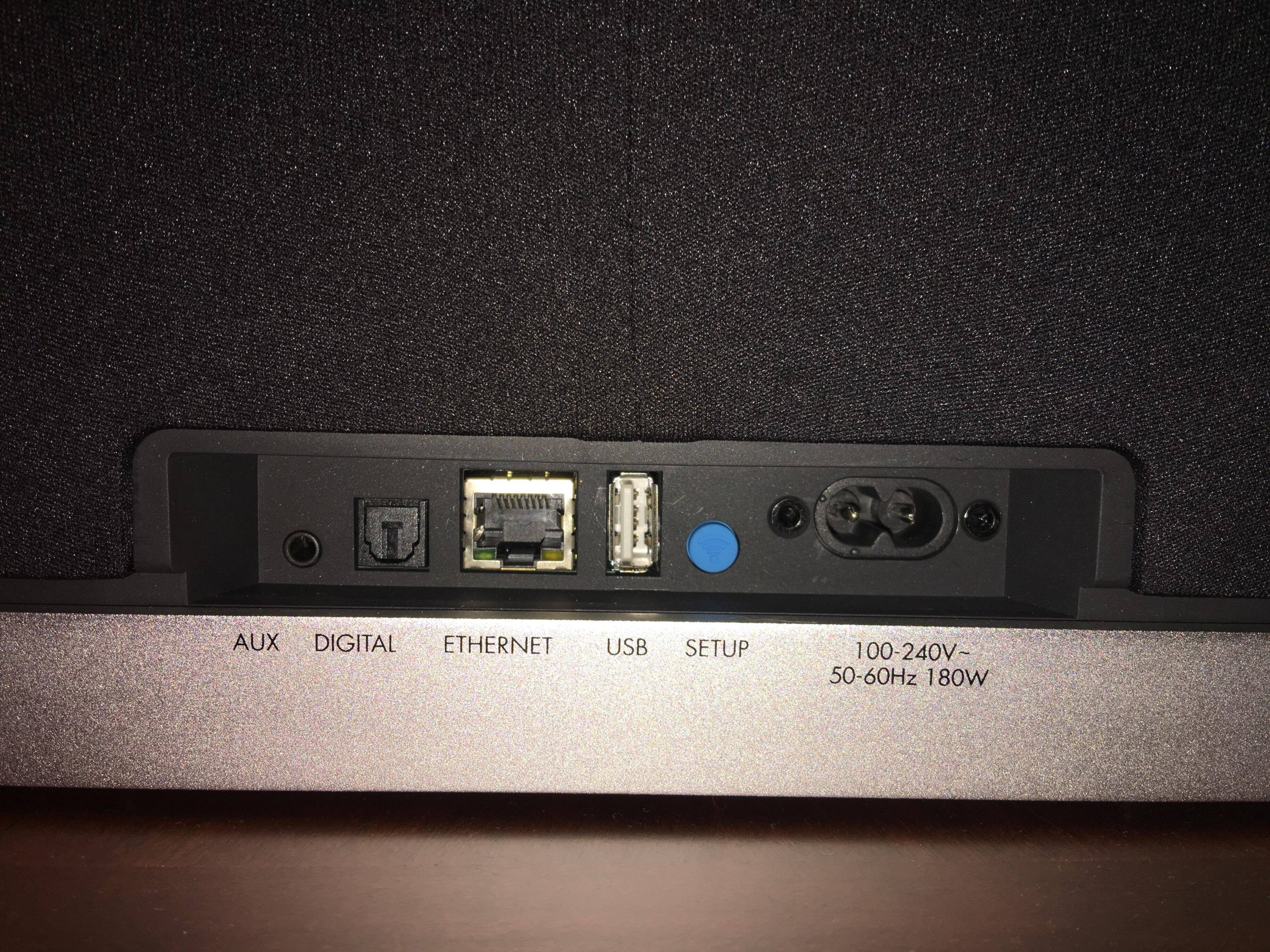 W9 Rear Panel Connections, click to load a larger version